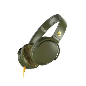 HEADPHONE RIFF ON-EAR WIRED OLIVE/YELLOW HEADPHONE RIFF ON-EAR WIRED OLIVE/YELLOW